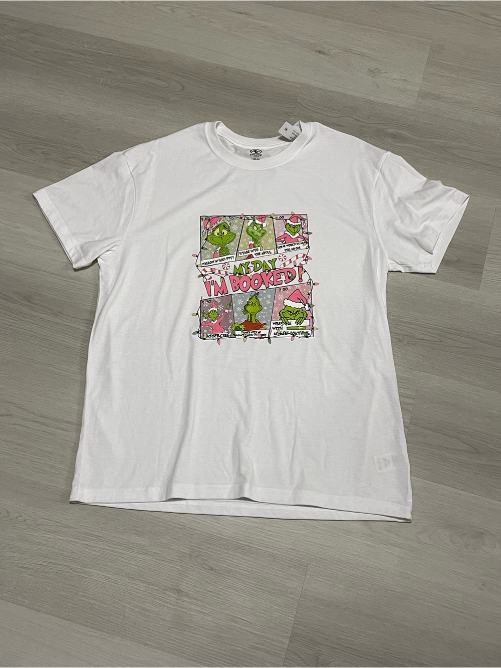 White Grinch Graphic Tee